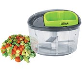 Picadora Lifestyle Manual 0,6L - Cortaverduras y Cortador de Frutas