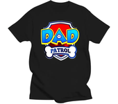 Dog Patrol Shirt Men's Women's Clothing Funny Gift Birthday Party Family Clothing T-Shirt Size Birthday Kid Gift Top Tee Shirt