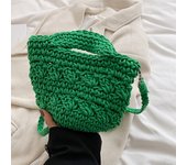 Bolso de hombro Hecho A Mano para Mujer, Bolso de hombro tejido a mano, bolsos Casuales