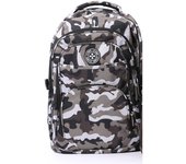 J.S ONDO MOCHILA CON ESTAMPADO CAMUFLAJE PARA HOMBRE Mochila Escolar Mochila de Viaje Negocios Trabajo Diario Antirrobo Impermeable Grande Mochila Ordenador CLASICO