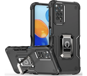 Shockproof Armor Case for Redmi Note 11 11S 12 Pro+ 5G Ring Stand Phone Back Cover for Xiaomi Redmi Note 10 10S 10A 10C
