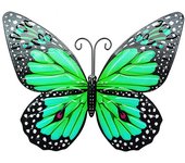 Vintage 3D Metal Butterfly Wall Art Hanging Decor Wrought Iron Wall Hanging Sculpture Garden Home Party Decoration