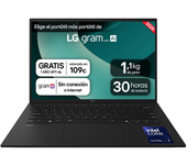 PORTATIL LG GRAM U7-255H 16GB 1TB 14" WUXGA FreeDOS