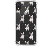 Funda Silicona Antigolpes para Iphone XR diseño Perros 12 Dibujos