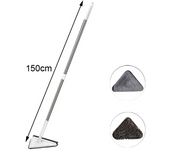 UNTIOR Long Handle Bathroom Brush Scalable Replace Sponge Mop Toilet Tub Tile Floor Cleaning Brush Glass Window Cleaning Tools
