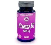 Ynsadiet Vitamina B12 1000µg 60Cap - Esencial para el Cerebro - Apto para Veganos