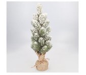 Árbol de Navidad "Gatel" Ø20x40cm color verde y marrón (no iluminado)