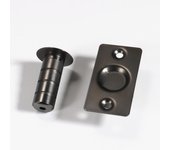 KAK Brass Door Stops Heavy Duty Door Holder Magnetic Invisible Door Stopper Catch Hidden Stainless Steel Door Stop Hardware