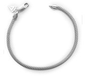 Guess Pulsera Mujer Bracelet Chain De Plata Plateado