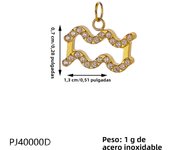 Hot cross-border 12 birthstones and 12 Constellations pendant accessories DIY universal chain combination, fashion DIY gifts