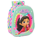 Mochila 3D Gabby'S Dollhouse 3D 27x33x10 Cm (Safta 622573890)
