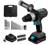 CECOTEC 70010 Taladro de batería con velocidad de 2000 rpm Perfect ImpactDrill 2020 Brushless Ultra CecoRaptor
