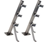 Tendedero Fijo de Pared Cofan con Forma de Escuadra de Dos Piezas | Incluye 3 Poleas | Acero Inoxidable AISI 304 | Medidas 36,5 X 9,5 Cm