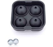 Moldes de silicona para cubitos de hielo, molde para cubitos de hielo, molde para hacer cubitos de hielo, molde para hacer cubitos de hielo, herramientas de cocina con embudo para cócteles y bourbon (8 bolas)