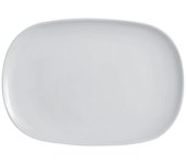 Fuente Rectangular Diwali Luminarc – Vidrio Opal en Gris y Negro – 35x24cm – Elegancia y Resistencia