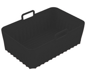 Leeseph Air Fryer Silicone Liners, Reusable Non-Stick Pot Oven Liner Baking Tray, Air Fryer Basket Air Fryer Accessories