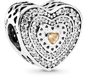 Charm Pandora Plata Corazón circonitas 792081FCZ
