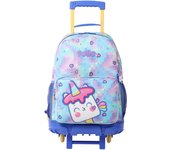 Totto Mochila infantil ruedas Cremy -Dimensiones:33 x 47.5 x 16 cm-Material:Poliester
