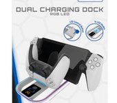 BLACKFIRE DUAL CHARGING DOCK RGB LED PSPORTAL+DUALSENSE