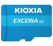 MICRO SD KIOXIA 128GB EXCERIA G2 W/ADAPTOR