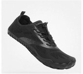 Zapatillas niña niño o mujer Saguaro Smart I color negro carpines deportivos barefoot para playa piscina o montaña calzado respetuoso de la marca Saguaro con cierre de elasticos muy comodos