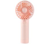 Mini Ventilador de Mano a Batería con Batería Lition, Ventilador Personal Alimentado por USB, 3 Velocidades, Flujo de Aire Mejorado, Ventilador de Bolsillo Silencioso Recargable