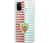 Funda original compatible con Oppo A53 - A53s - UD Almería patrón escudos clear