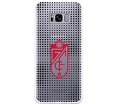 Funda original compatible con Samsung Galaxy S8 - Granada Escudo rojo Semitono Negro Transparente SS18-19 - TPU TRANSPARENTE