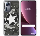 Funda Silicona para Xiaomi 12 Pro 5G diseño Camuflaje 02 Dibujos