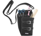 Funda de Peluquería Artero Iconic - Negro | Bolsillos para Tijeras y Navajas