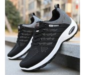 Zapatos Flyweave para hombre, zapatos casuales de primavera para exteriores, zapatos deportivos de malla transpirable para hombre