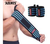 AOLIKES 1 Pair Wristband Wrist Support Weight Lifting Gym Training Wrist Support Brace Straps Wraps Crossfit Powerlifting