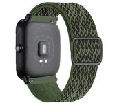 20mm/22mm band For Amazfit GTS 4/2/2e/3/GTS2 Mini/GTR/4/3/Pro/GTR2/42mm/stratos Nylon Elastic Watch Bracelet Amazfit bip strap