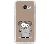 Tumundosmartphone Funda Gel Tpu para Samsung Galaxy A3 (2016) Diseño Toro Dibujos