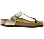 Birkenstock Gizeh Sandalia Dorada Mujer - Estilo Icónico con Brillo Metálico