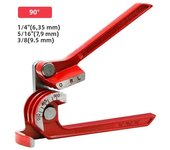3 In 1 Manual Bending Tool 6mm 8mm 10mm Brake Pipe Rolling Brass Copper Tube Pipe Fuel Brake Pipe Bender Hand Tool