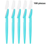 100/50PCS Sharp Scissors Eyebrow Trimmer Tool Makeup Beauty Tool Loose Packaging Eyebrow Razor Sharp Safe Efficient