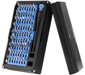 El conjunto de destornilladores multifunción JVMac V6 Plus, 76 piezas en 1, es un juego de herramientas de precisión para telecomunicaciones