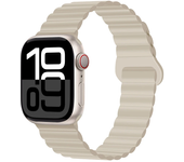 Magnetic Strap For Apple Watch Band 40mm 45mm 46mm 44 mm 41mm 49mm 42 38 Silicone Bracelet iWatch series 8 SE 6 7 8 9 10 Ultra 2