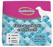 Inodorina Pañales Absorbentes para Perros Machos  Empapadores para Perros Machos