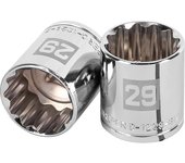 Llave Vaso Bihexagonal Truper 29 Mm Acero Cromo Vanadio
