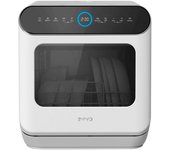Cecotec Evvo Mini D Trip 2 - Lavavajillas Compacto 3 Cubiertos 6 Programas Blanco 42 Cm - Portátil y Eficiente