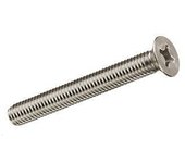 Caja S 10 Unidades Tornillo Métrica Cabeza Plana M 5x10mm - Alta Calidad
