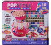 Cool Maker - POPSTYLE Bracelet Maker - Kit para Hacer Pulseras de la Amistad - 1 Máquina con Almacenamiento, 170 Cuentas y 22 Gomas Elásticas Reutilizables - 6067289 - Juguetes Niñas 8 Años +