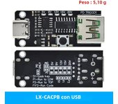 DIYTZT 100W 5A USB-C Fast Charge Trigger Module PD/QC Decoy Board Fast Charge USB Type-c PD 2.0 3.0 Power Delivery Boost Module