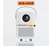 TOPSION Projector 4GB 64GB P10 Electric Focus Portable Mini LED Projector Android Wifi 4K Video 1080P Home Cinema ProjectorProje