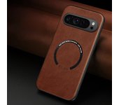 Luxury Business Retro PU Leather Case for Google Pixel 9 Pro 8 7 8A 7A 5G for Magsafe Magnetic Wireless Charge Phone Soft Cover