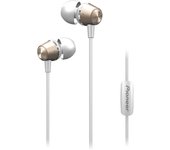 AURICULAR PIONEER SE-QL2T CON MICROFONO BLANCO Y ORO PIONEER  Auriculares con Micrófono 4573243092324