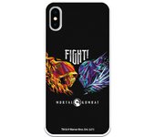 Funda original compatible con iPhone X o XS con un diseño de Mortal Kombat Fight