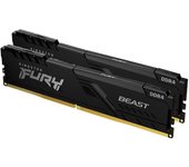 DDR4 KINGSTON 2x 32GB 3200 FURY BEAST NEGRO